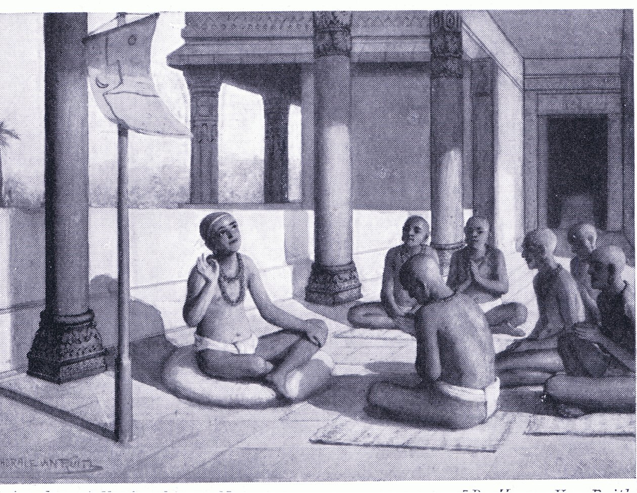 Sankarachaya bir Tanrı 815 AD konuşuyor by Horace van Ruith