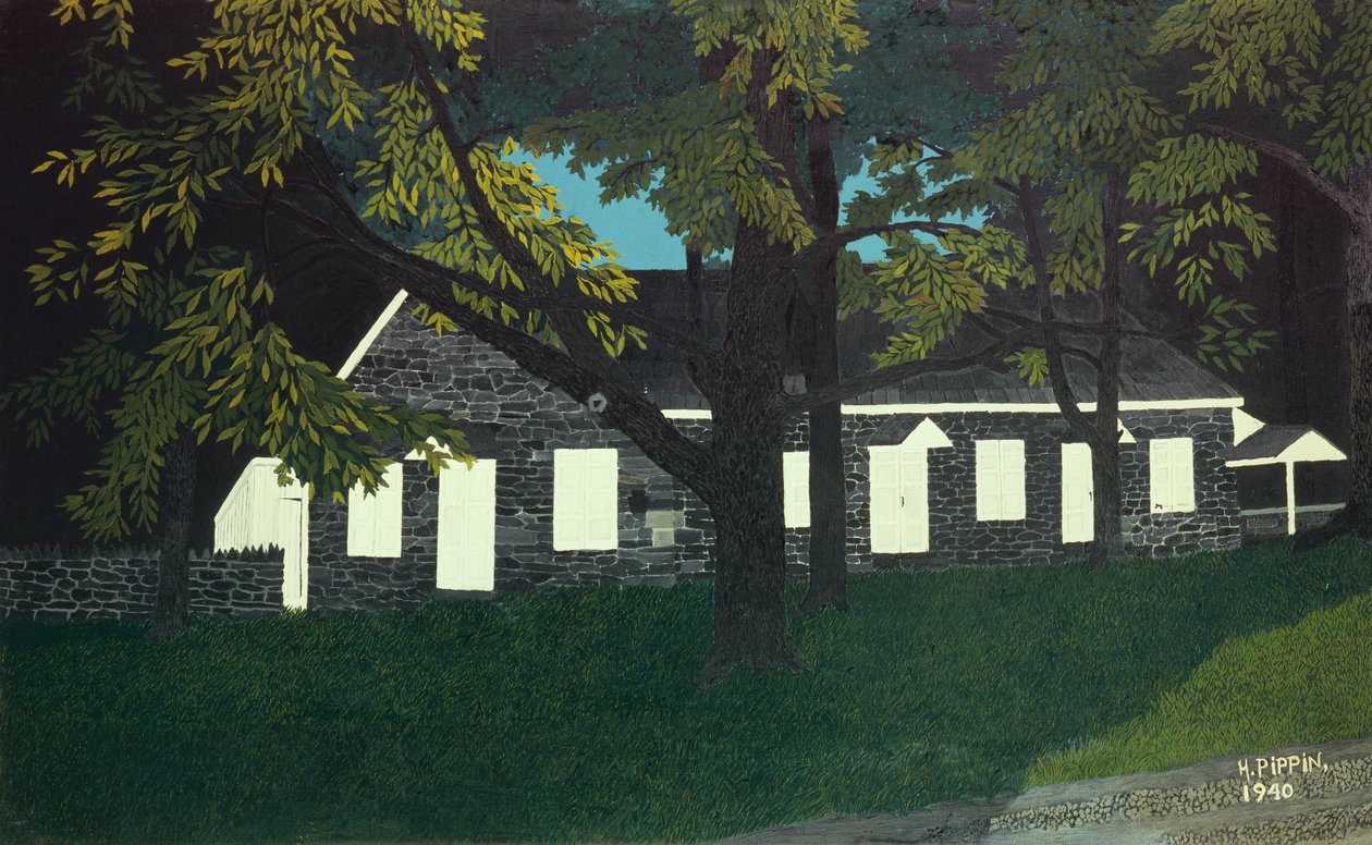 Arkadaşlar Toplantı Evi by Horace Pippin