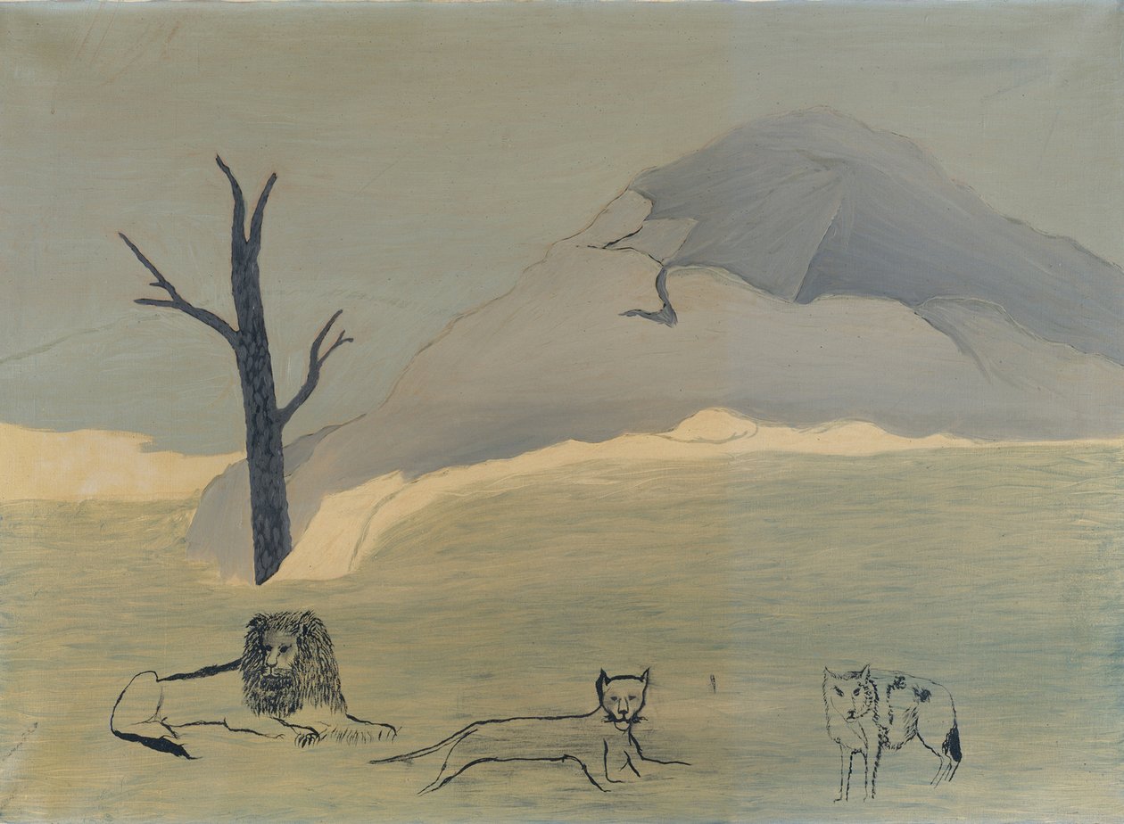 Kutsal Dağ IV by Horace Pippin