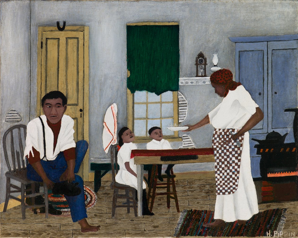 Pazar Sabahı Kahvaltısı by Horace Pippin