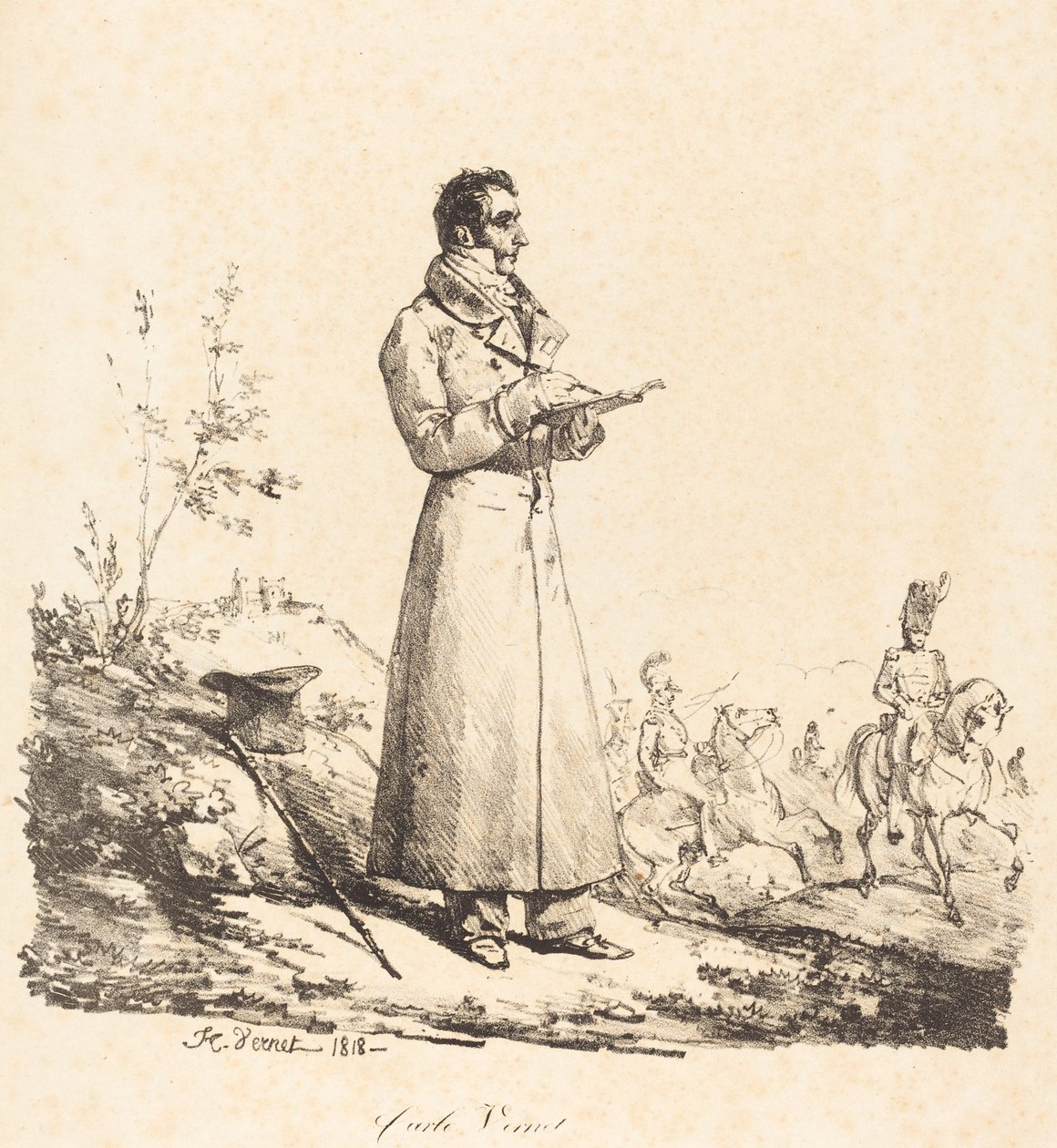 Carle Vernet, Tam Boy by Emile Jean Horace Vernet