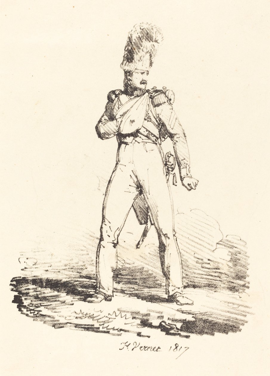 el bombası by Emile Jean Horace Vernet