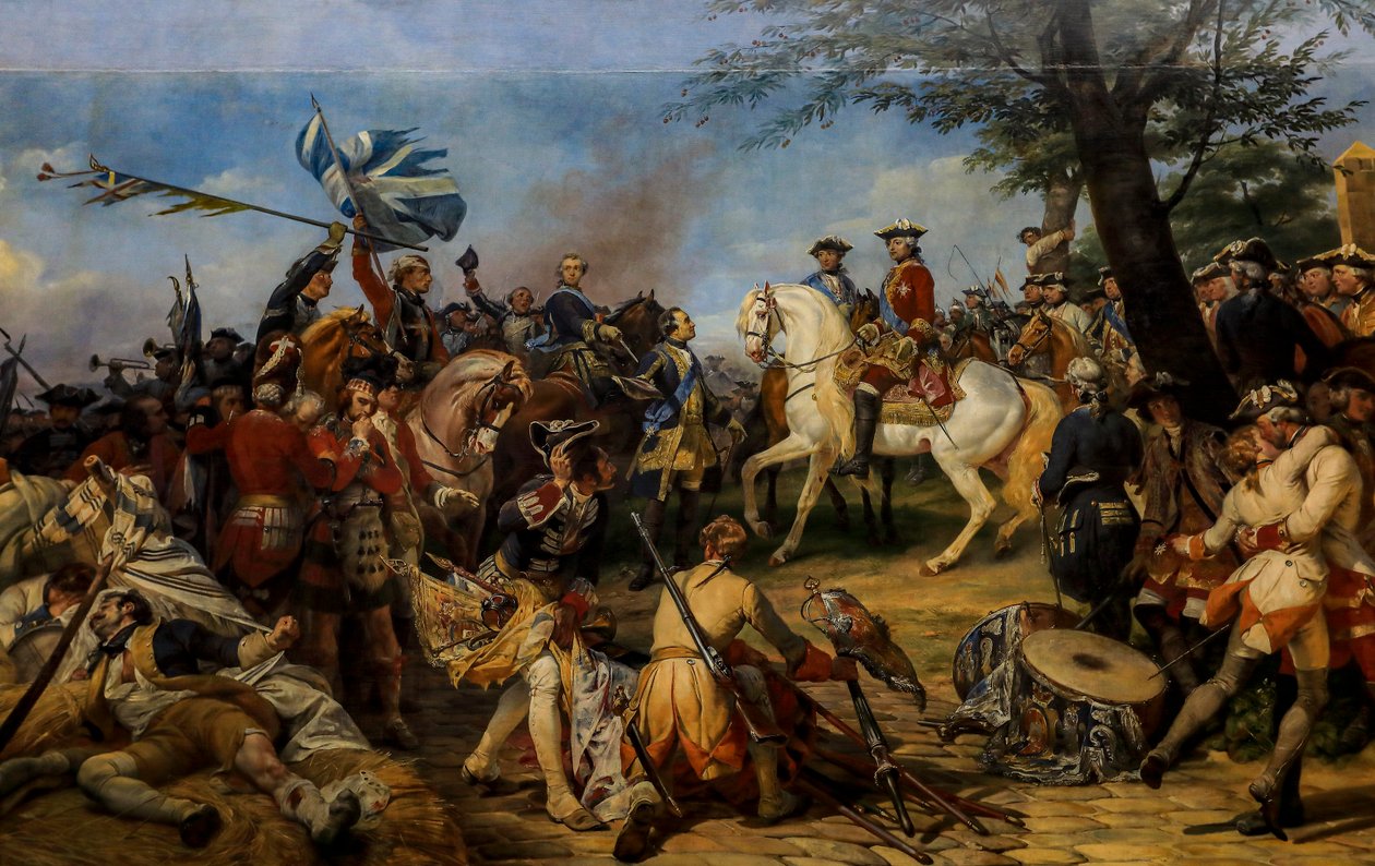 Fontenoy Savaşı by Horace Vernet