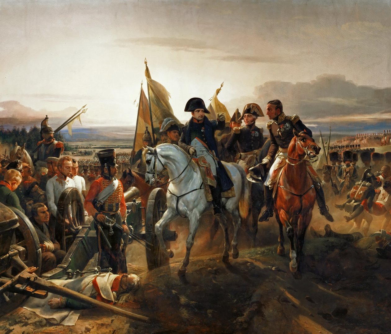 14 Haziran 1807 Friedland Savaşı by Emile Jean Horace Vernet