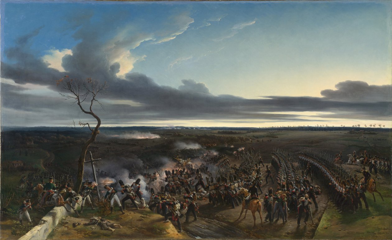 Montmirail Savaşı by Emile Jean Horace Vernet
