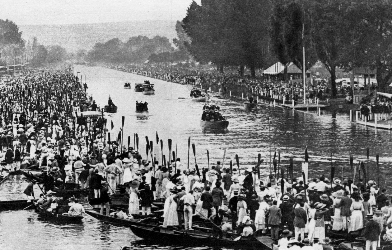 Henley Regatta, Oxfordshire, 6 Temmuz 1912 1937 by Horace Walter Nicholls