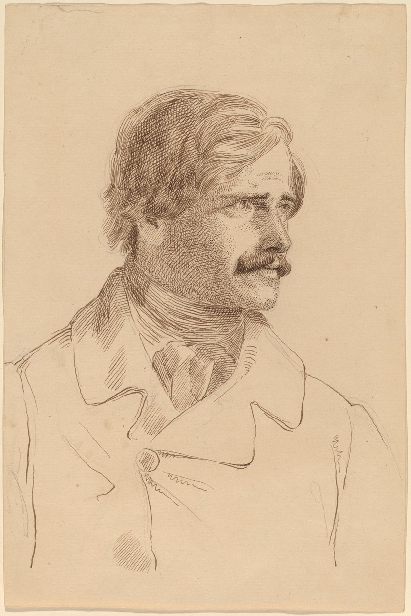 Sanatçının Kardeşi - Richard Greenough (?) by Horatio Greenough