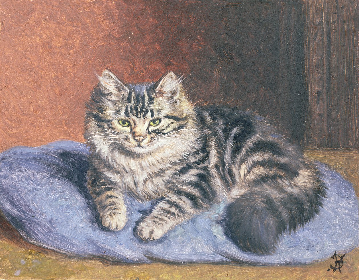 Mavi Yastık by Horatio Henry Couldery
