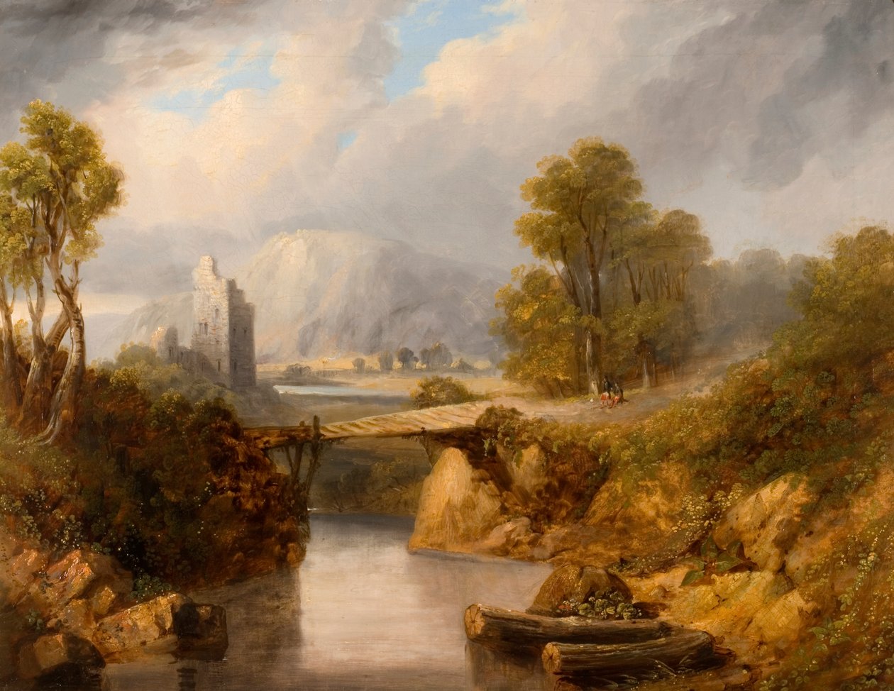 Inverlochy (tuval üzerine yağlı boya) by Horatio McCulloch