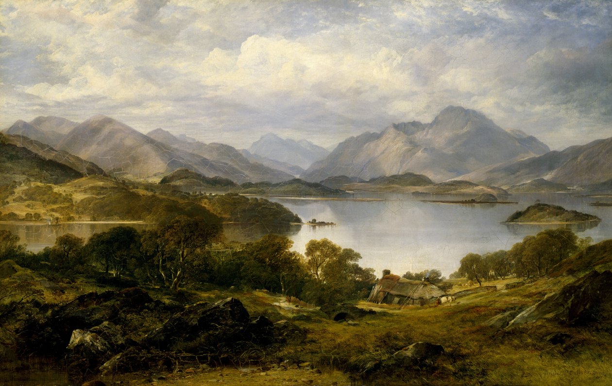 Lomond Gölü by Horatio McCulloch