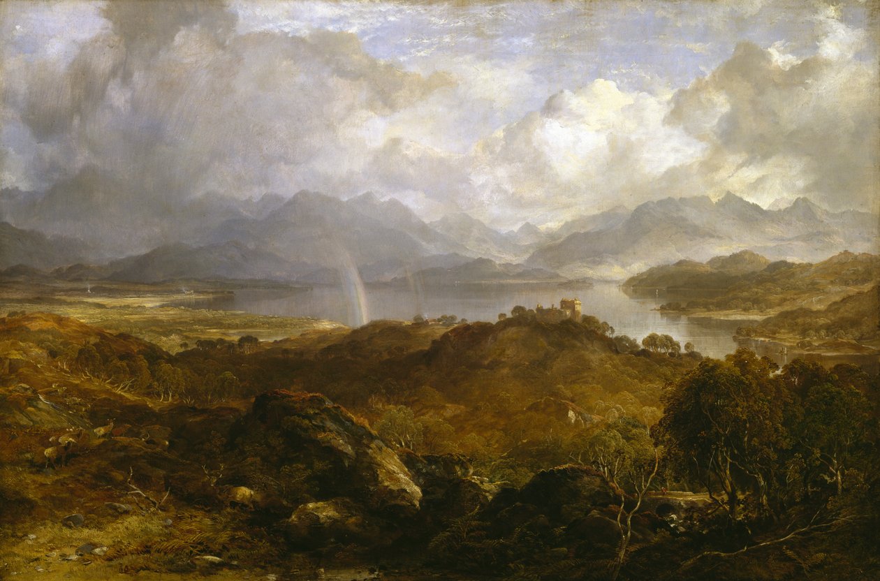 Kalbim Yaylalarda by Horatio McCulloch