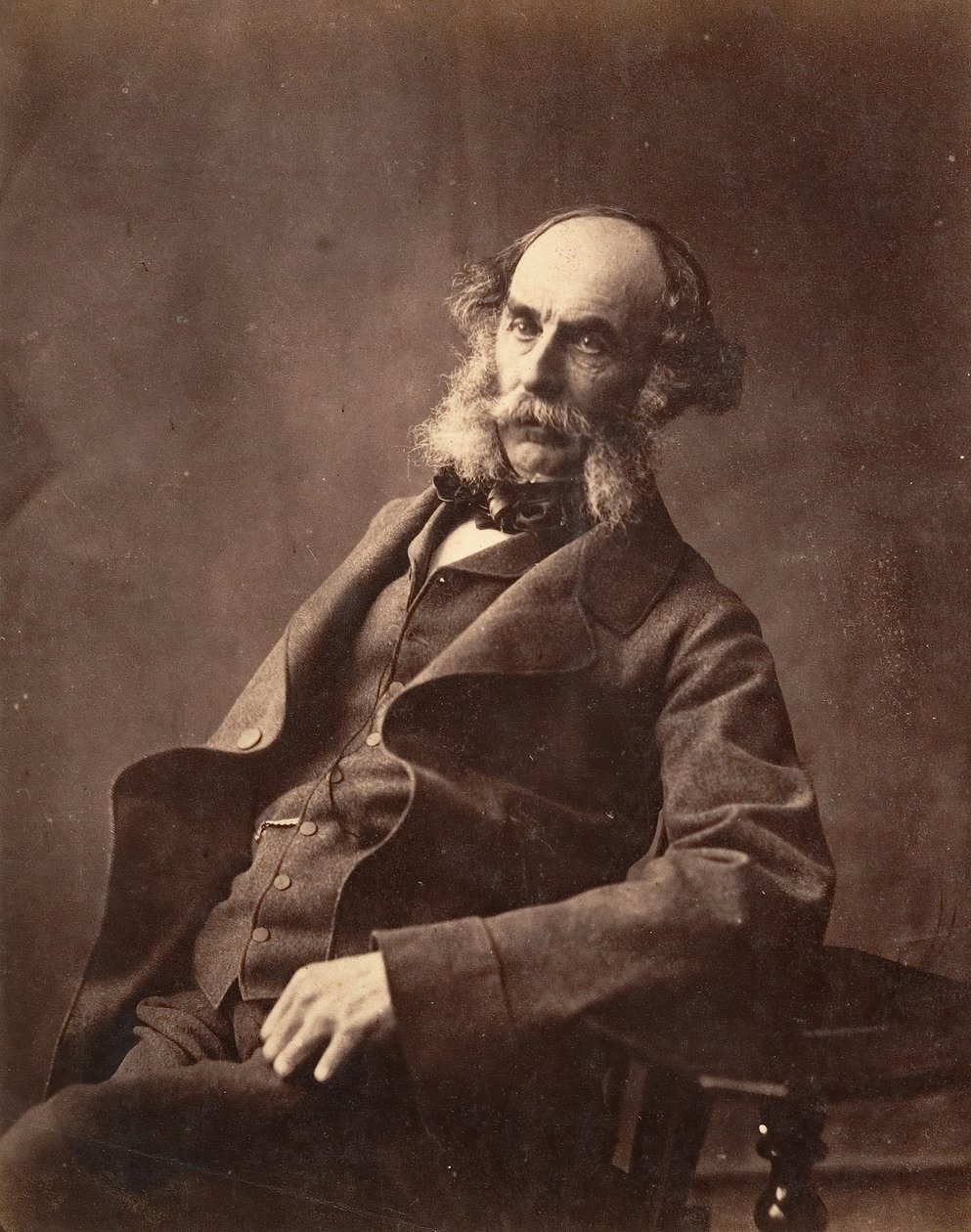 Oturan Bir Beyefendinin Portresi, ca. 1856-59. by Horatio Ross