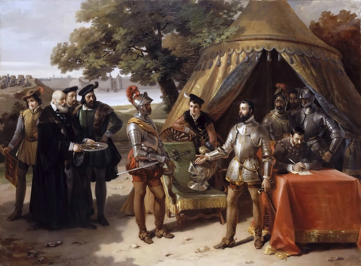 Thionville Kuşatması, 23 Haziran 1558 by Hortense Haudebourt Lescot