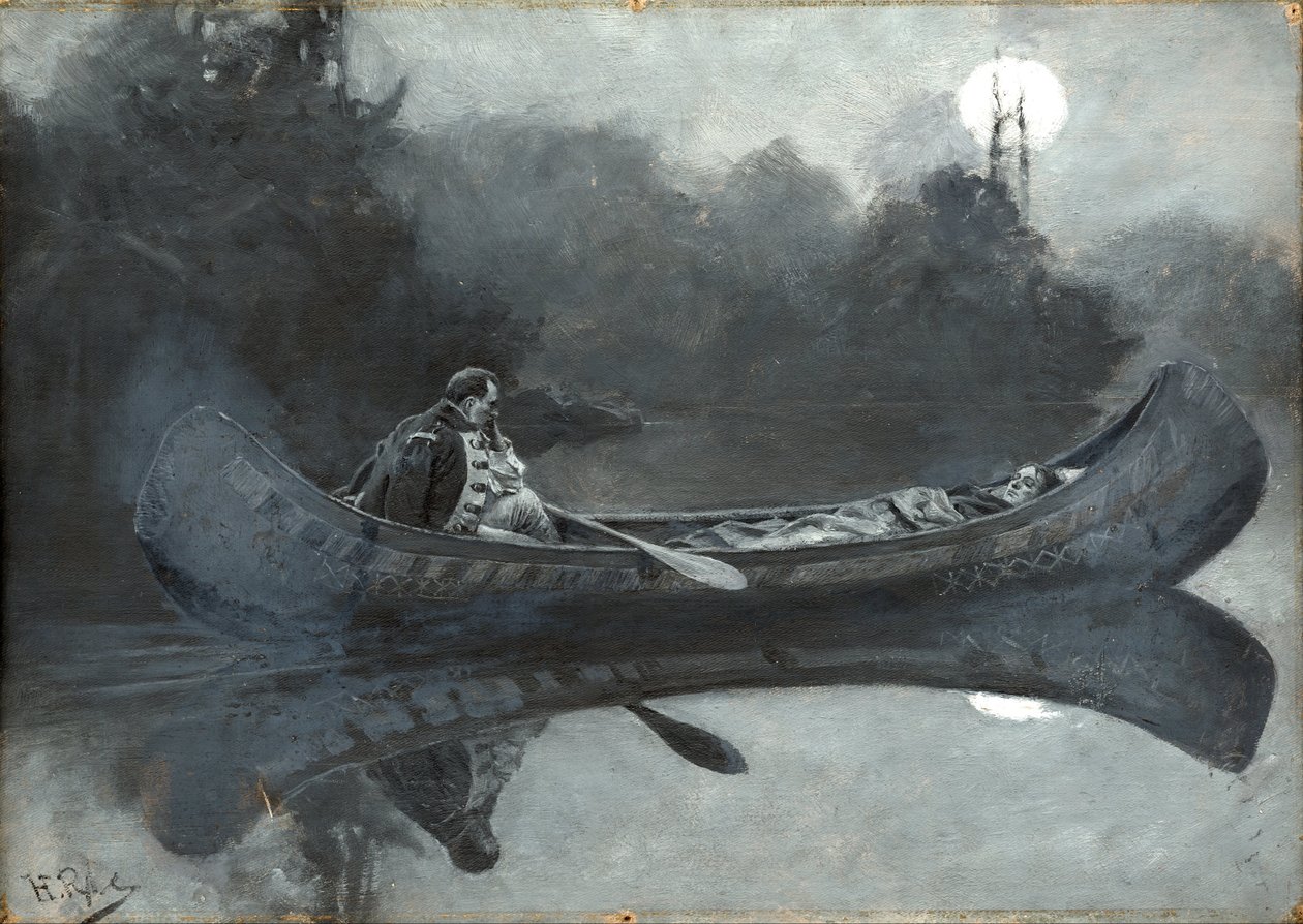 Ona olan nefretim birdenbire kanatlanmış gibiydi Yaralı Bir Düşman by Howard Pyle