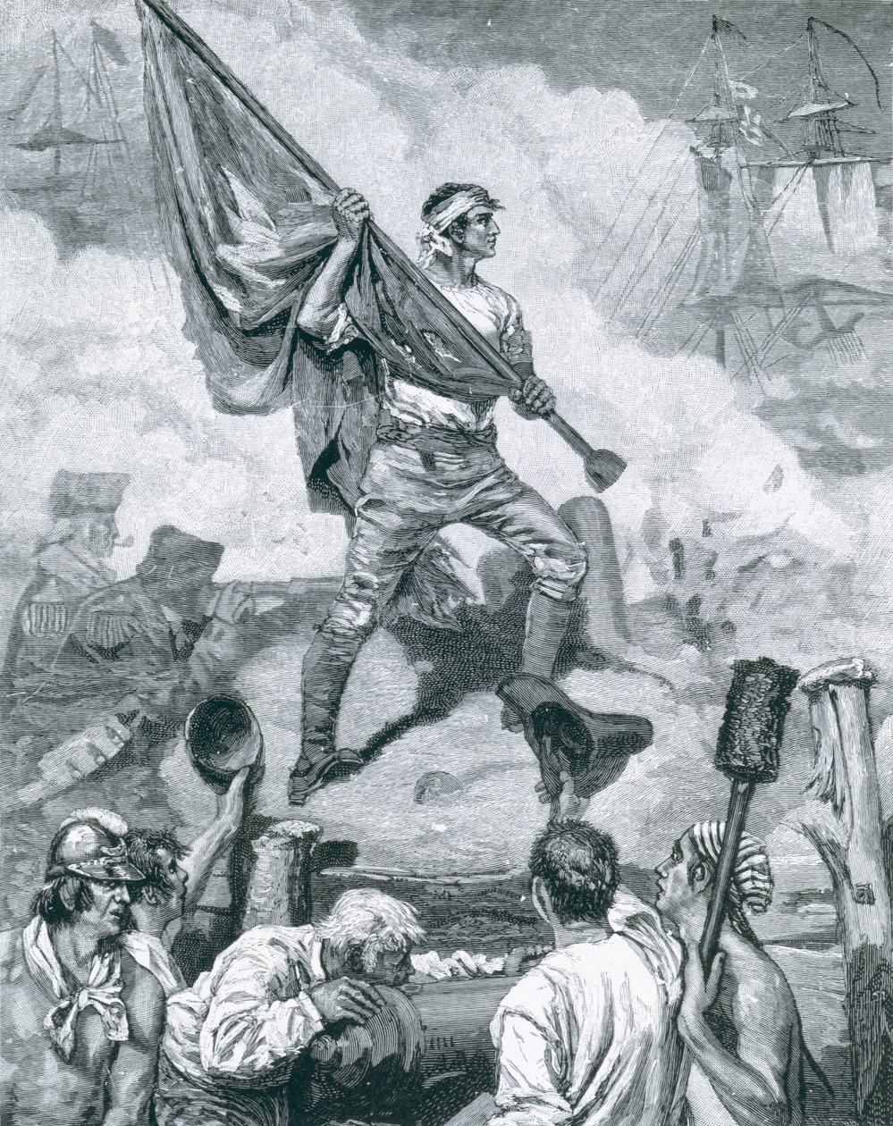 Çavuş Jasper, Fort Moultrie Muharebesi