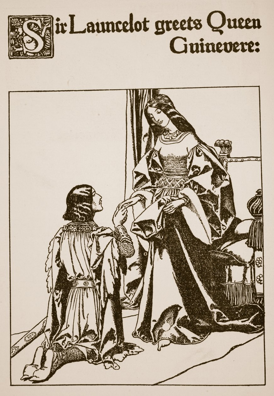 Sir Launcelot, Kraliçe Guinevere