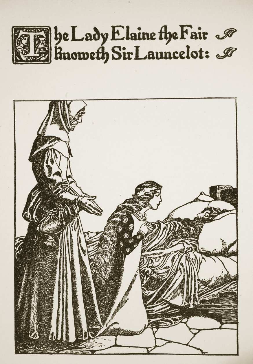 Leydi Elaine the Fair, Sir Launcelot