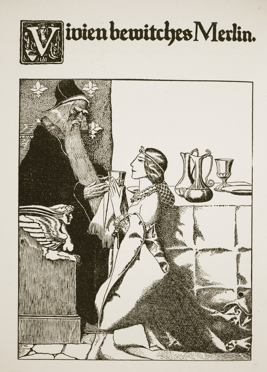 Vivien, Merlin