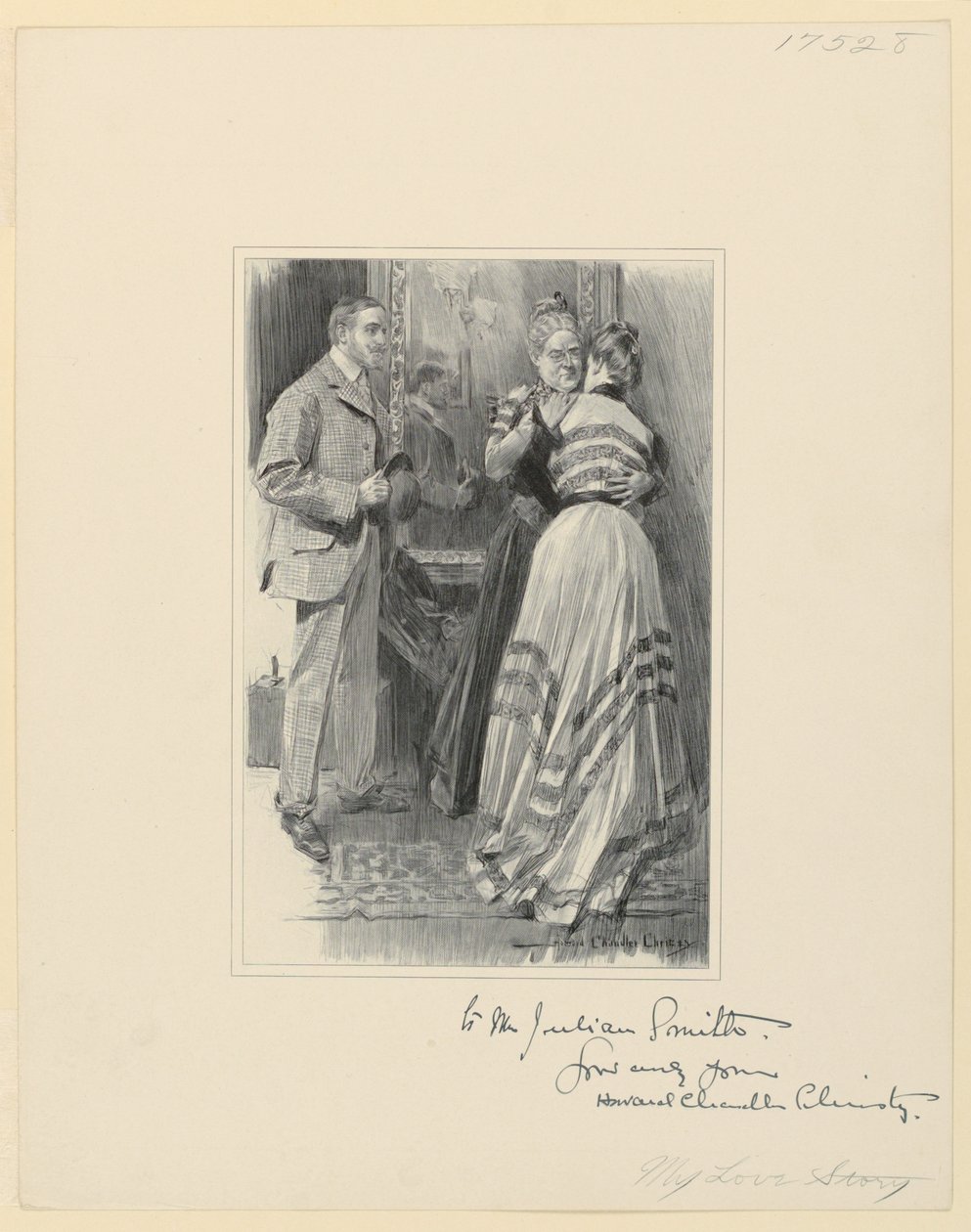 Şaşkınlığımda Sessizce Durdum by Howard Chandler Christy