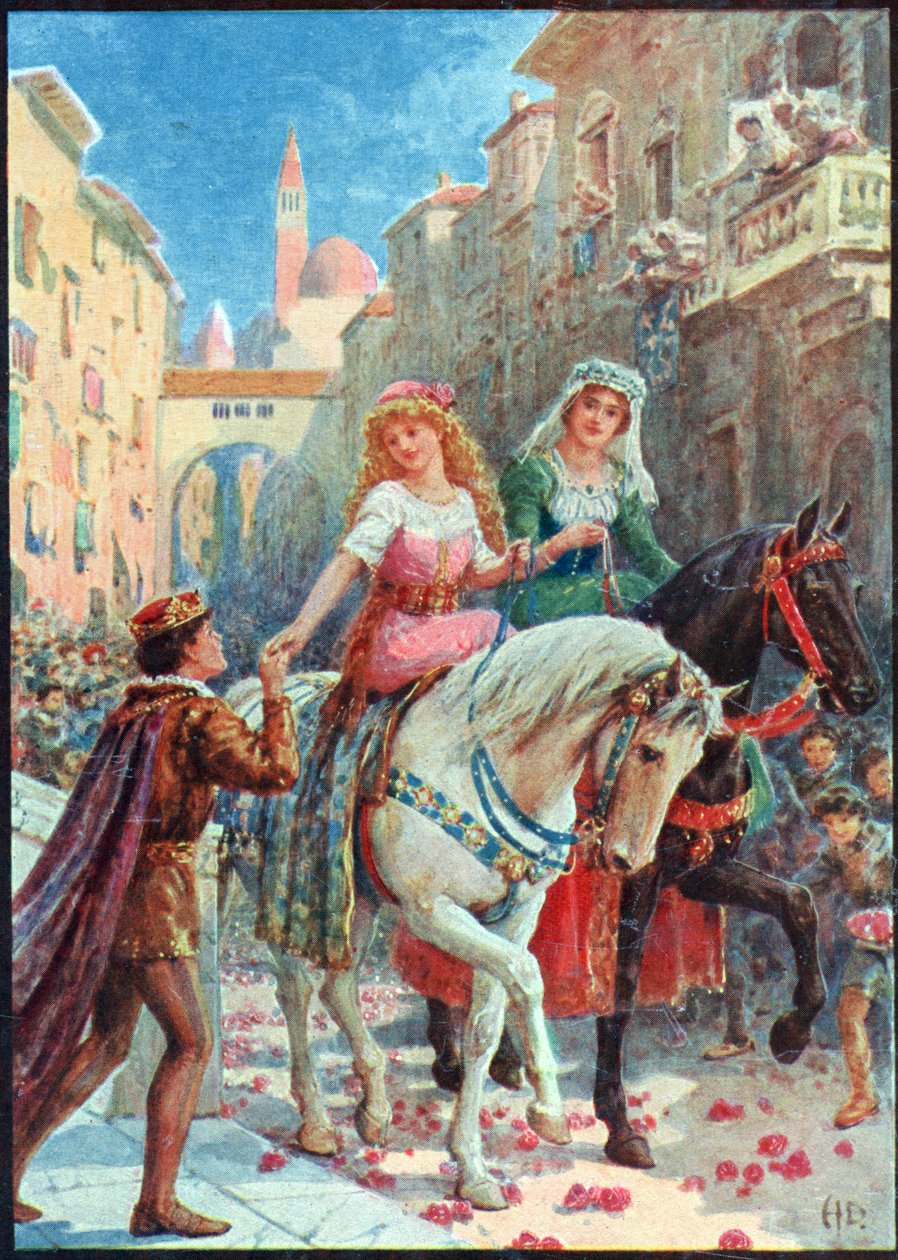 Raphael Tuck & Sons tarafından yayınlanan Lilia E. Romano