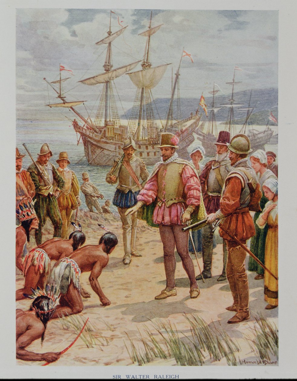 Sir Walter Raleigh (1552-1618) Virginia