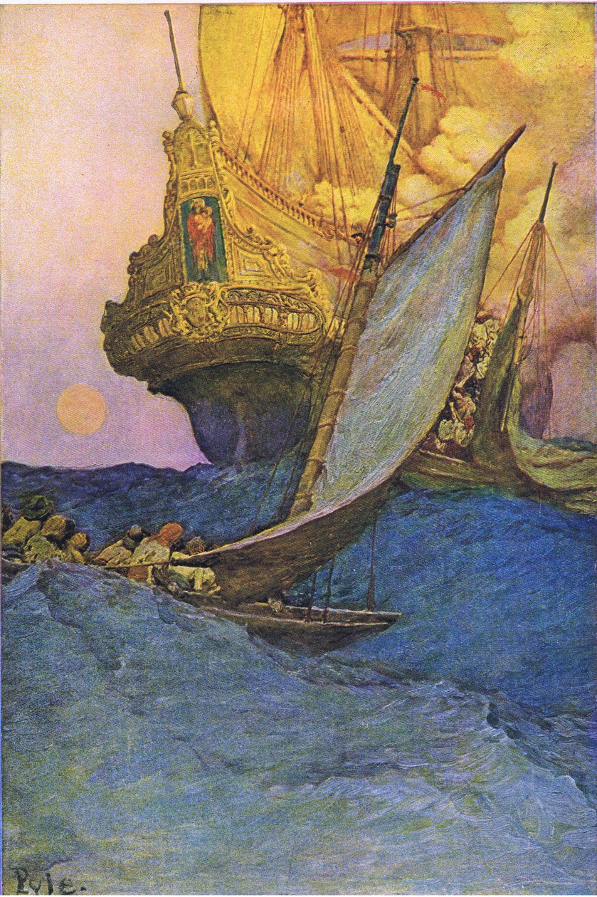 Harper & Bros, 1921 tarafından yayınlanan Howard Pyles Korsanlar Kitabı