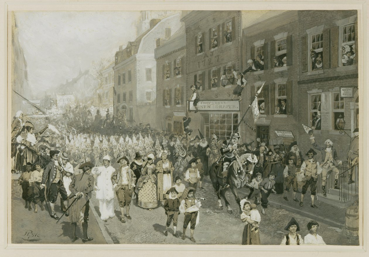 Karnaval, Philadelphia by Howard Pyle