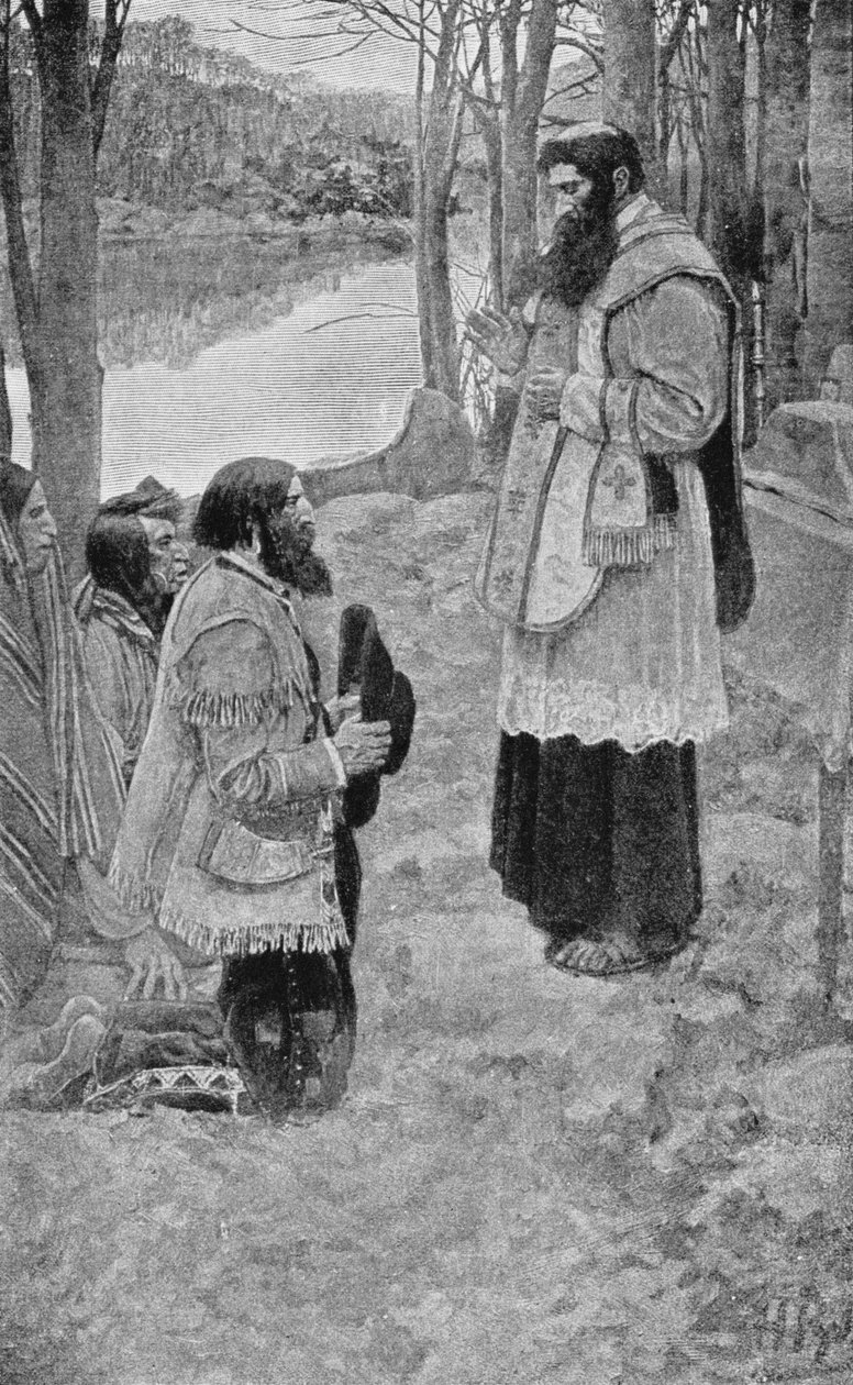 Peder Hennepin Ayini Kutlarken, Francis Parkman