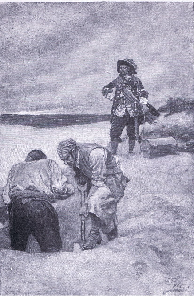 Harper & Bros, 1921 tarafından yayınlanan Howard Pyles Korsanlar Kitabı