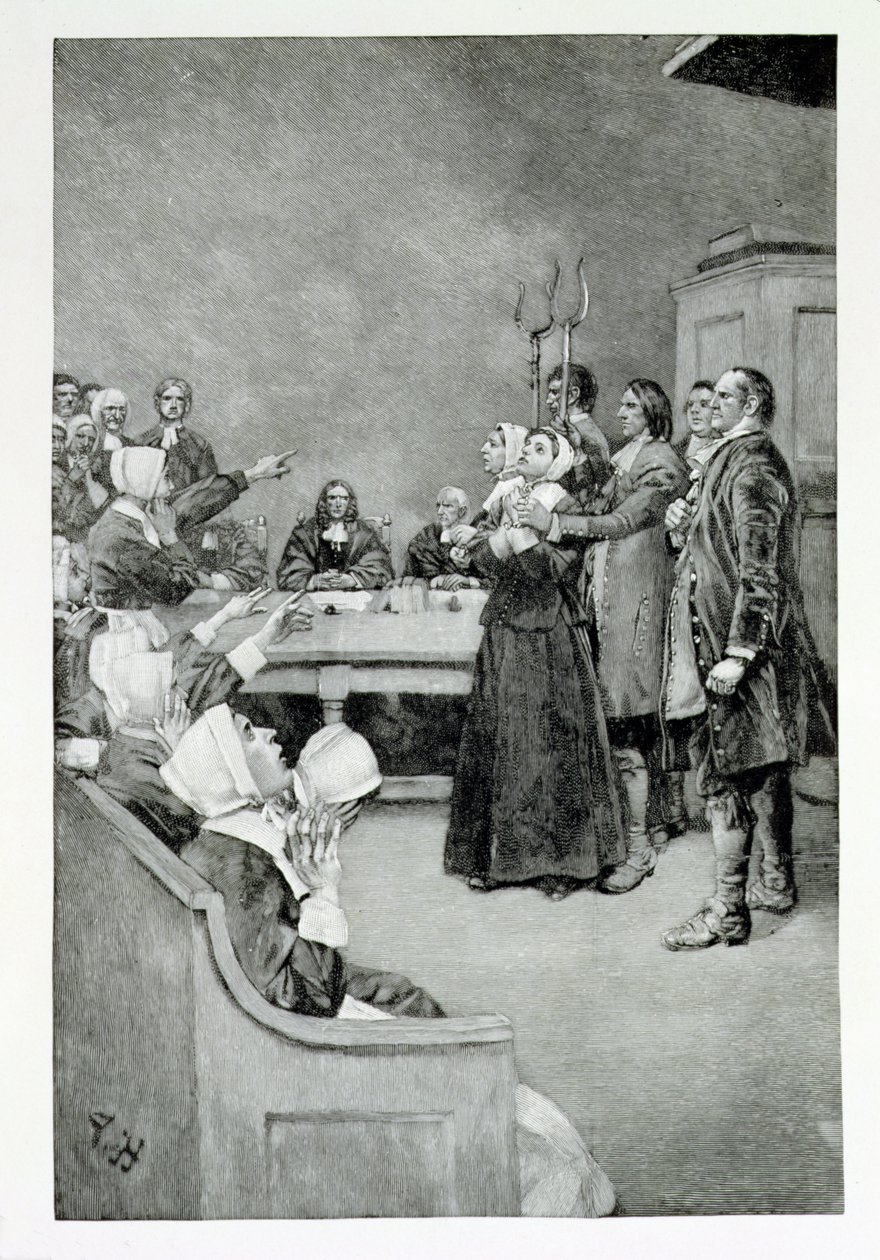 The Trial of a Witch, Mary E. Wilkins tarafından yazılan 