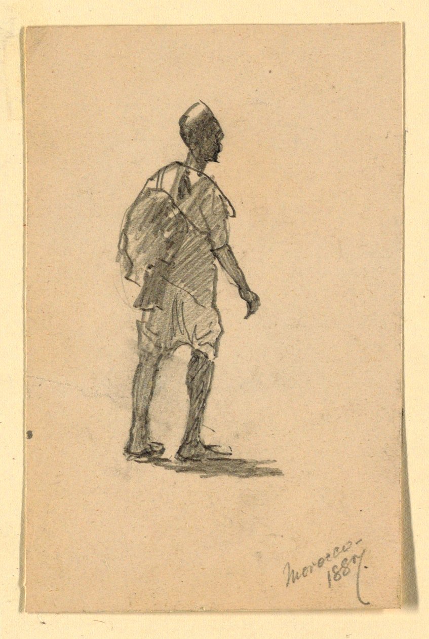 yürüyen bir Moor by Howard Russell Butler