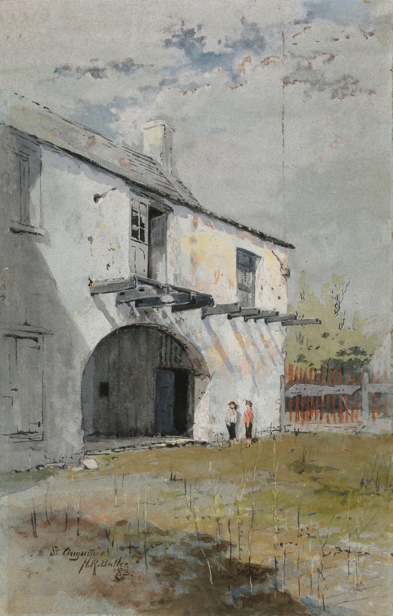 Aziz Augustine, 19. yüzyılın sonları - 20. yüzyılın başlarında. by Howard Russell Butler
