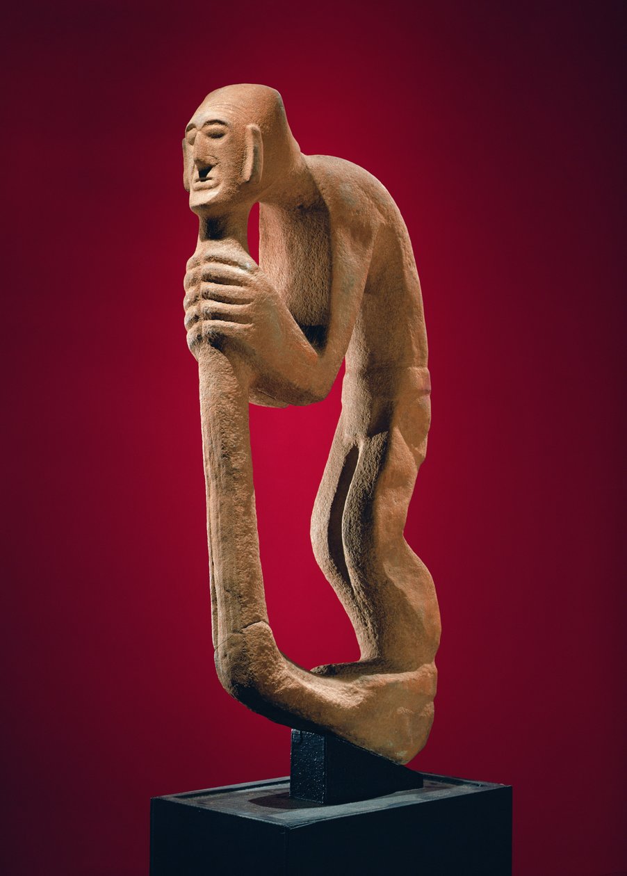 Bir personel tutan kambur by Huastec Culture Huastec Culture