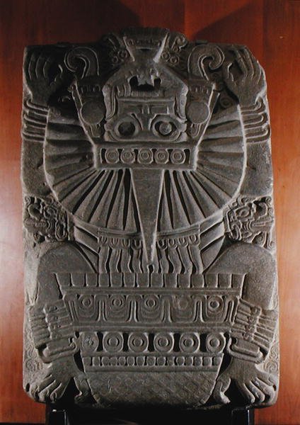 Tlaltecuhtli, klasik sonrası dönem (900-1521) (taş) by Huaxtec Huaxtec