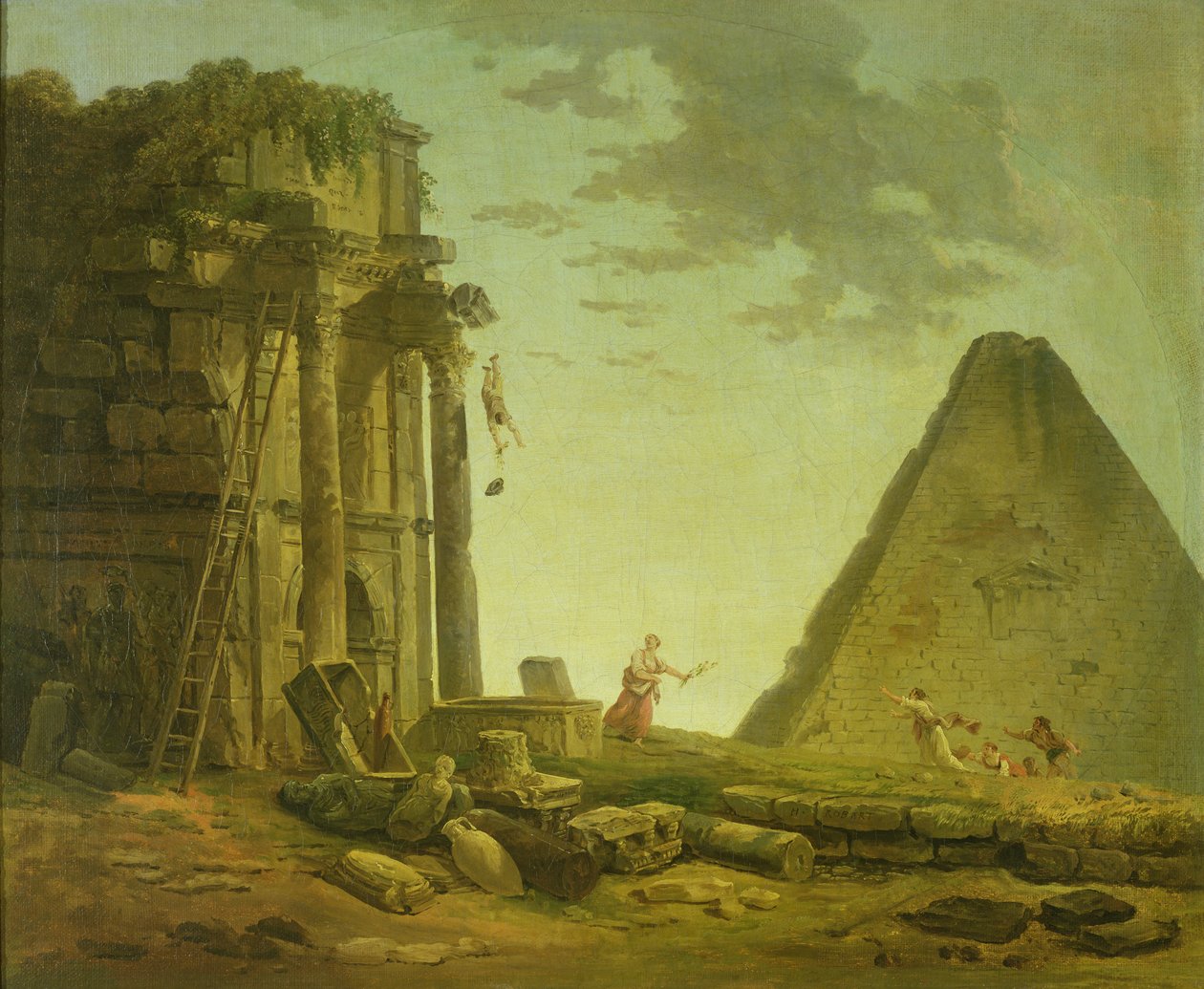 Kaza by Hubert Robert
