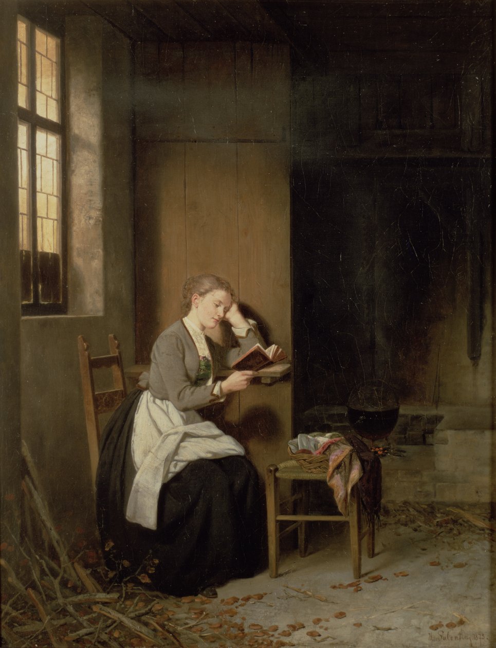 Günün işinden sonra dinlenmek by Hubert Salentin