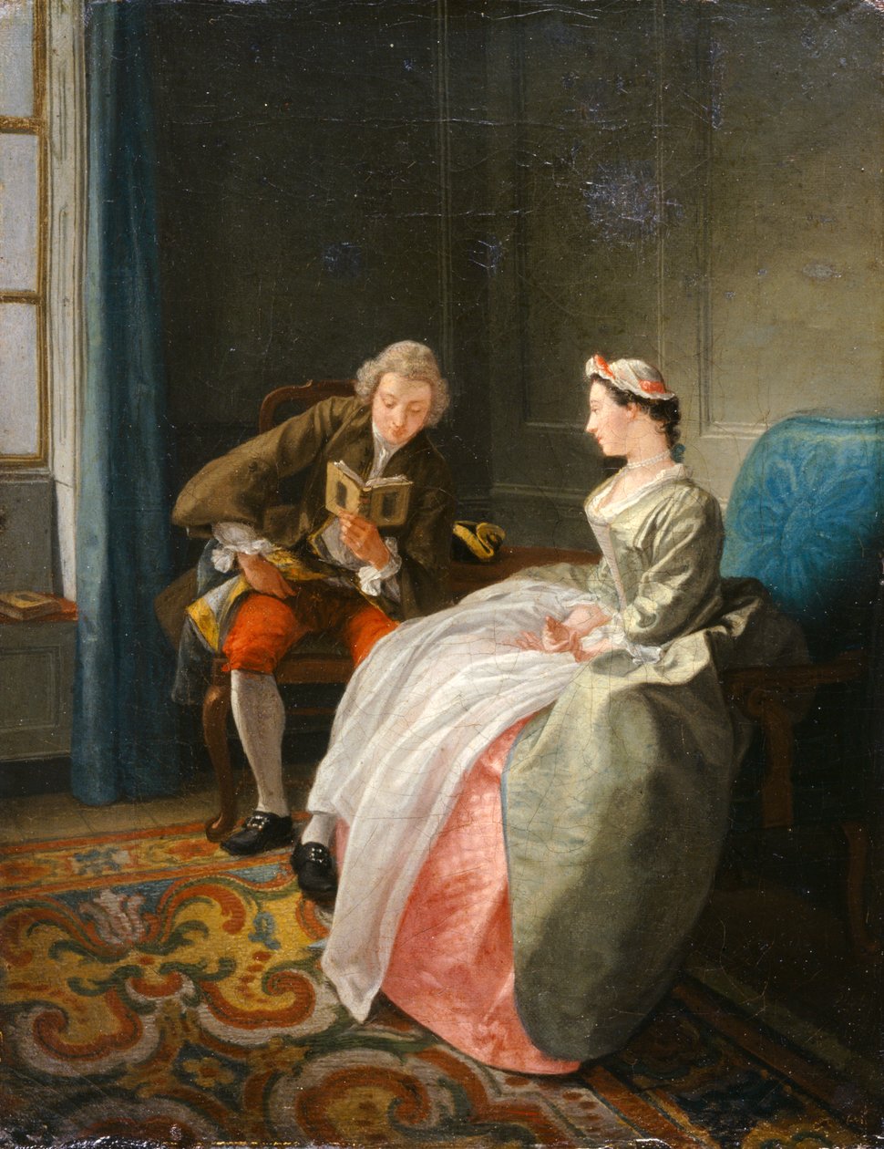 Okuyucu by Hubert Francois Gravelot