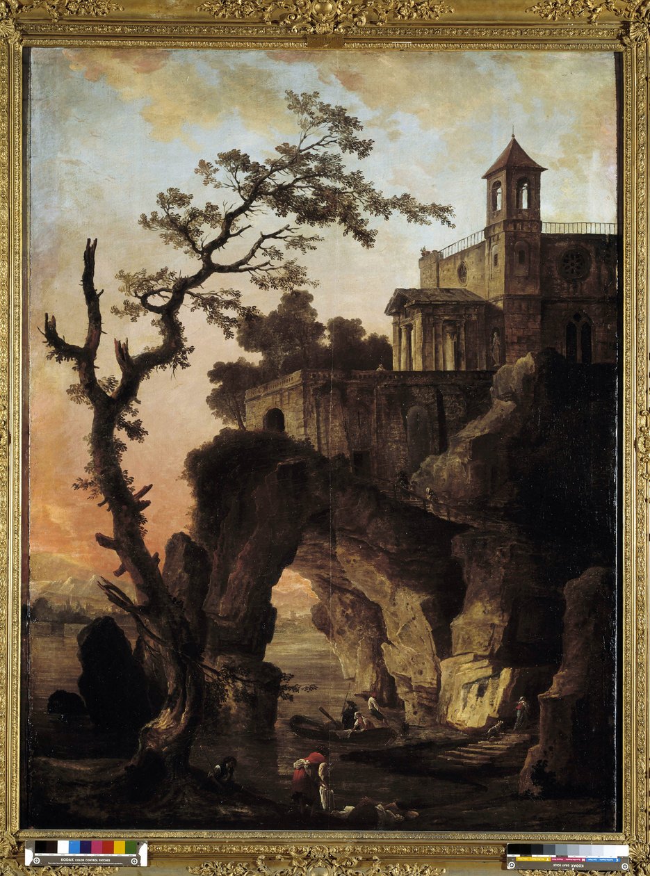 Fantastik Manzara by Hubert Robert