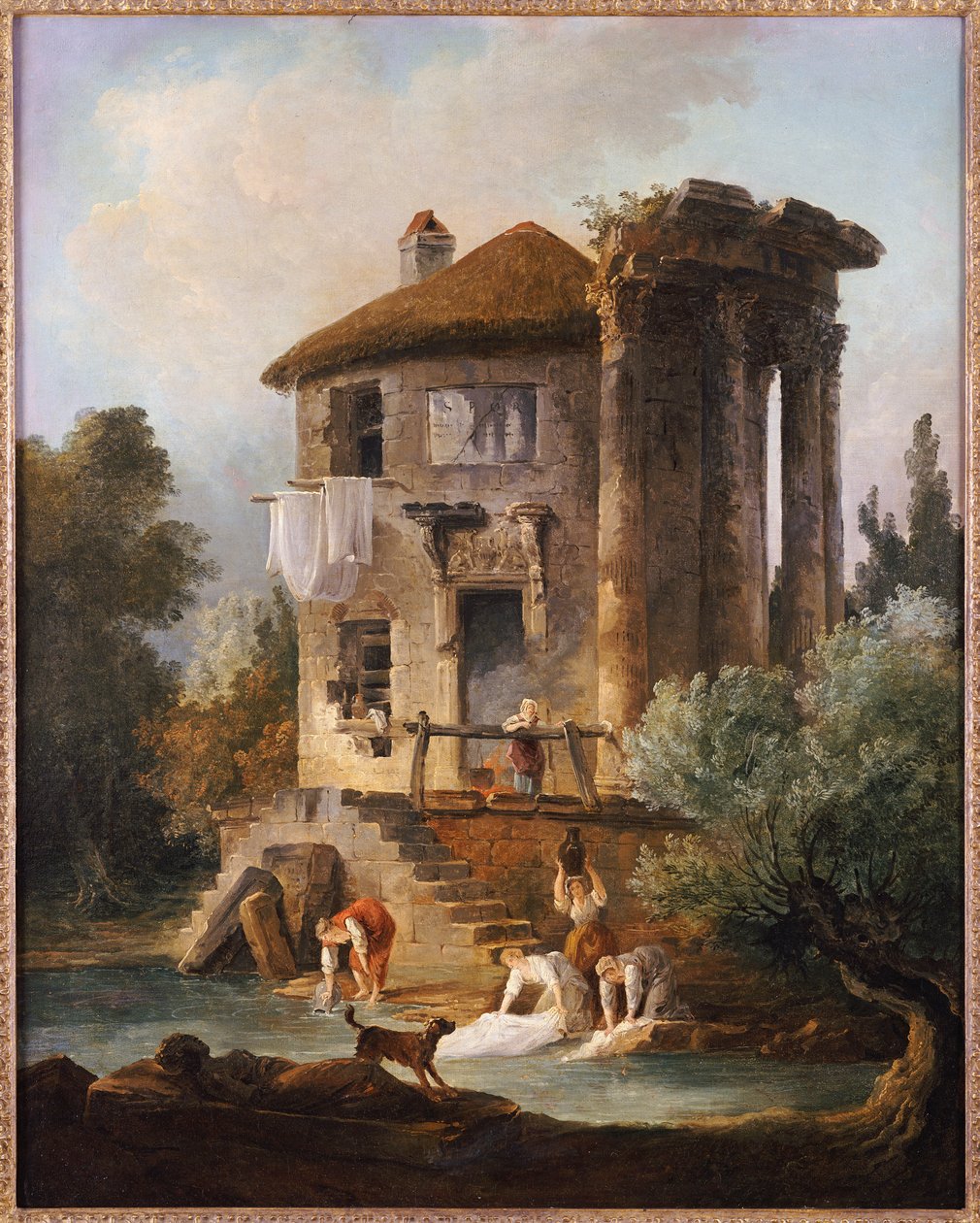 Bilinmeyen resim by Hubert Robert