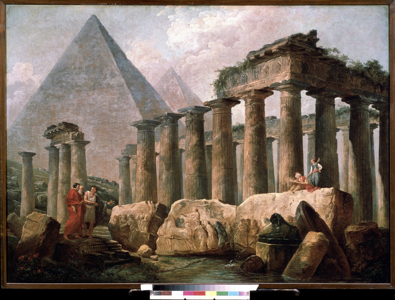 Bilinmeyen resim by Hubert Robert
