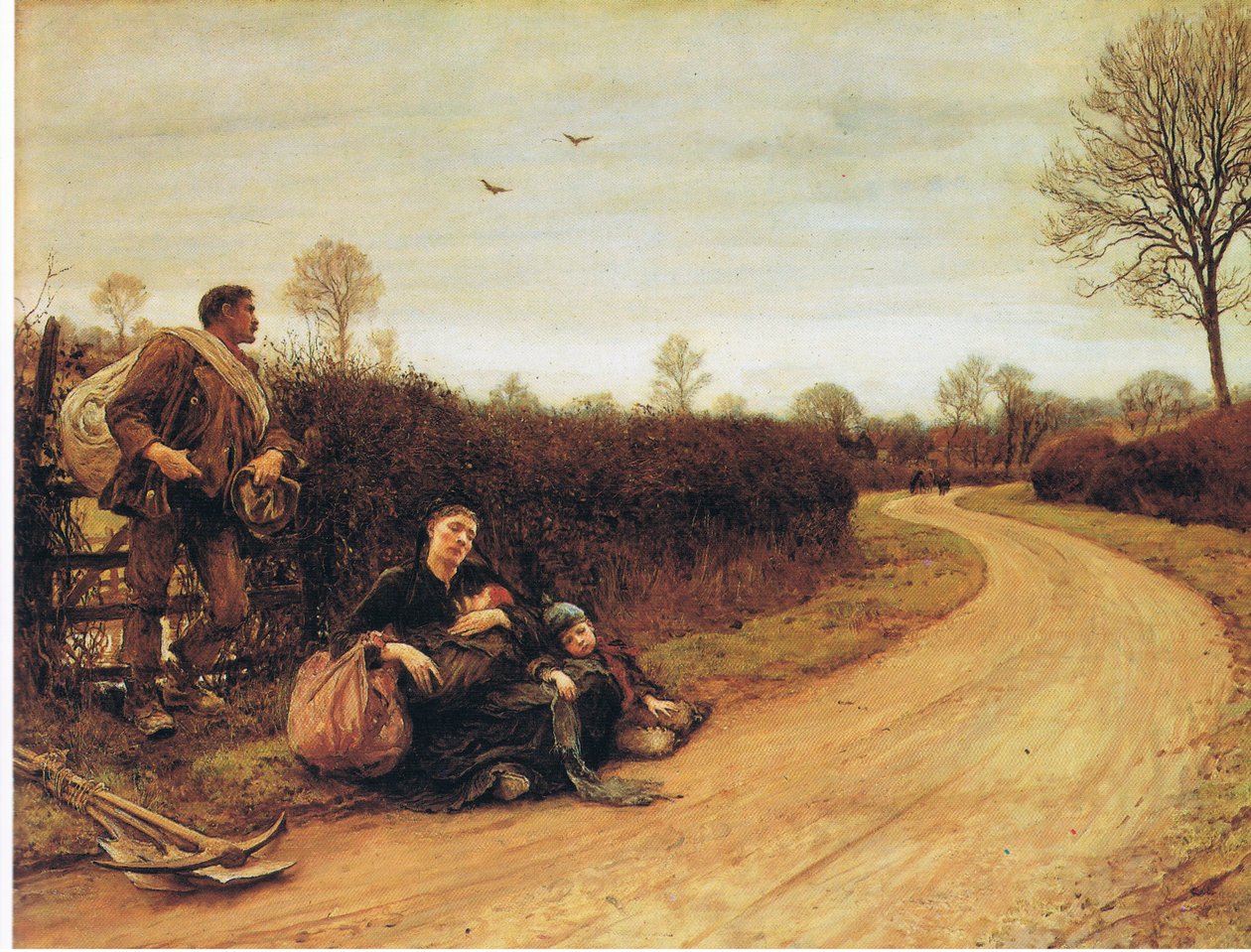 Zor zamanlar by Hubert von Herkomer
