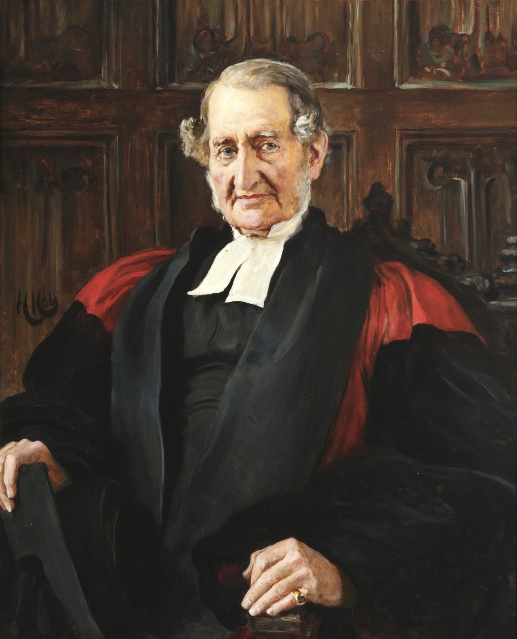 James Edwards Sewell by Hubert von Herkomer