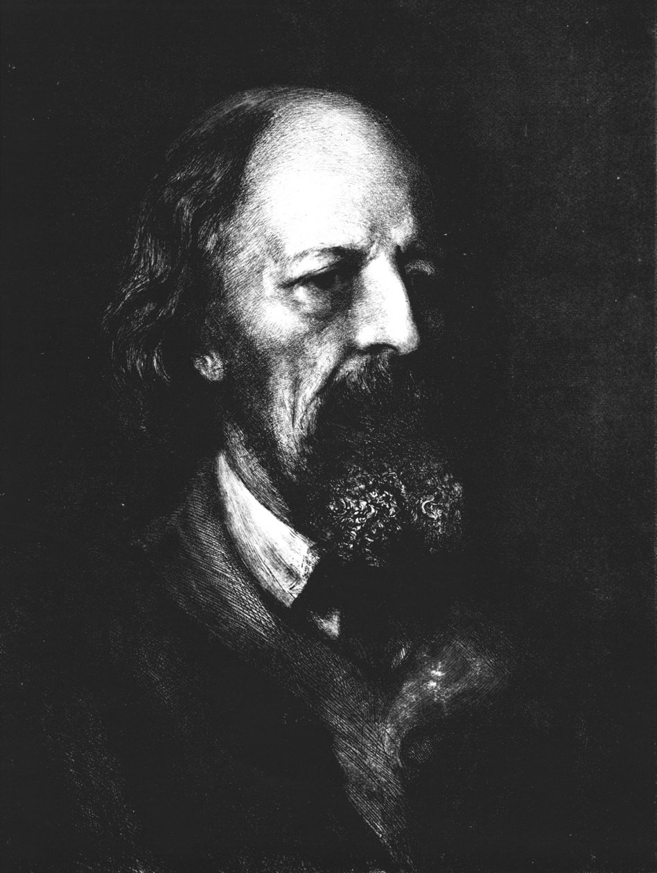 Lord Tennyson, c1880, 1911 by Hubert von Herkomer