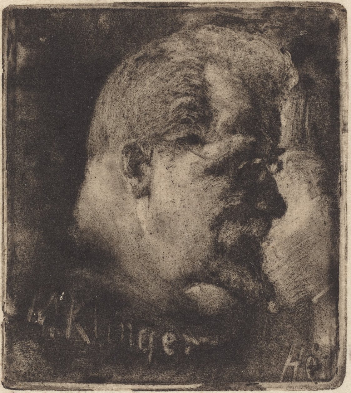 Maksimum Klinger by Hubert von Herkomer