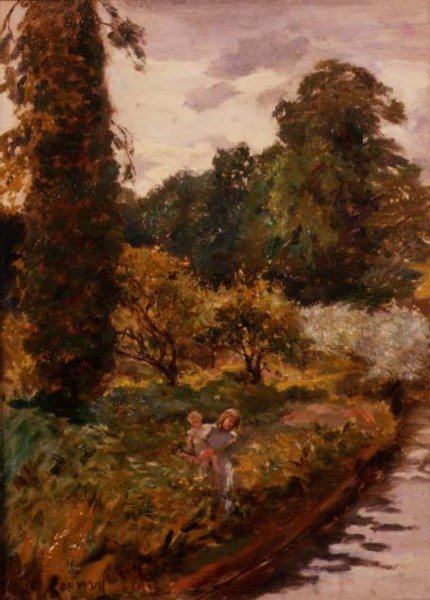 mavnaları izlemek by Hubert von Herkomer