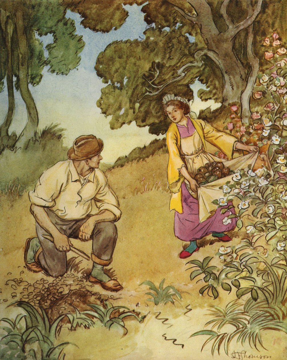 JM Barrie Takdire şayan Crichton by Hugh Thomson