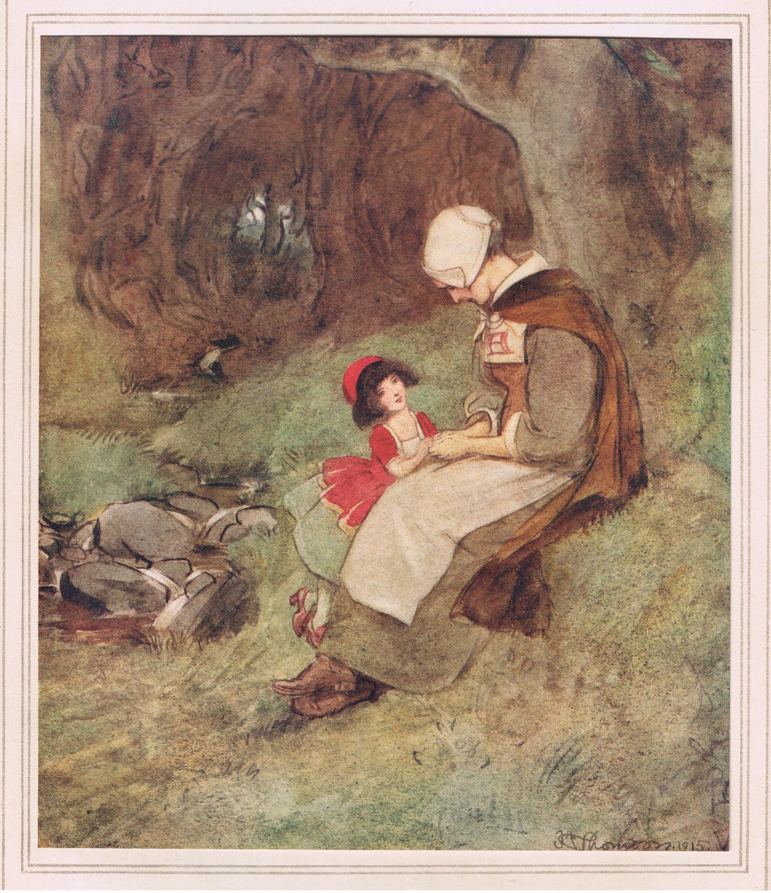 Bu hüzünlü küçük dere ne diyor anne by Hugh Thomson