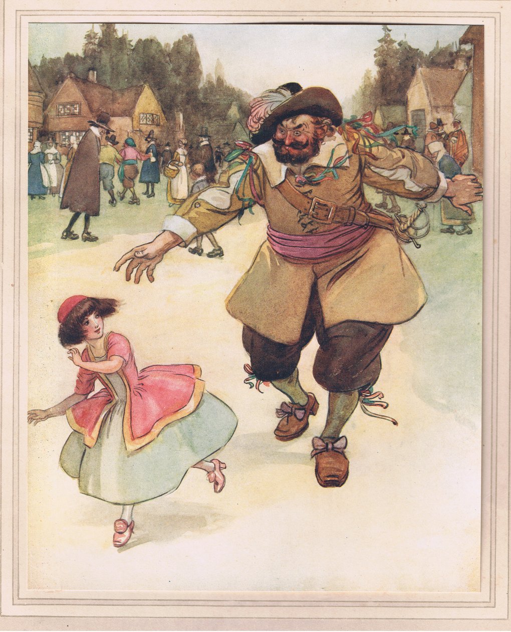 Bir öpücük yakalamak amacıyla by Hugh Thomson
