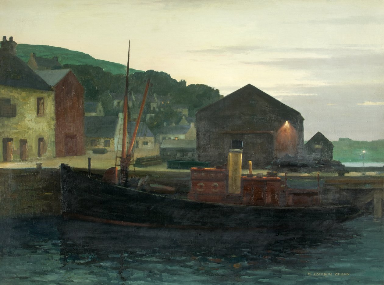 Gecenin Gölgeleri Derinleşiyor by Hugh Cameron Wilson
