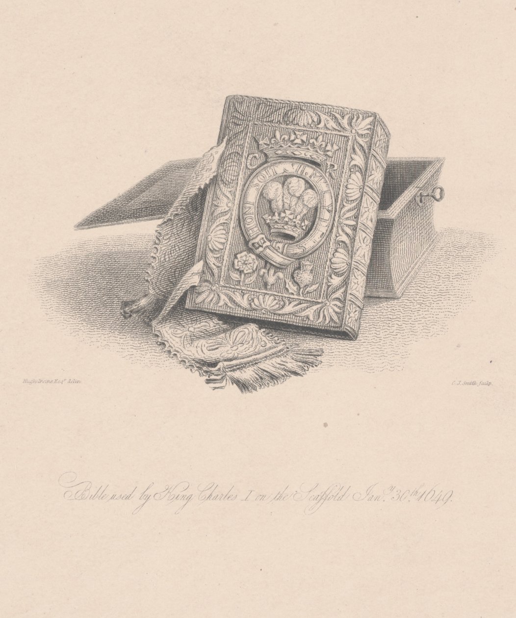 C.J. Smith tarafından kazınmış, 30 Ocak 1649